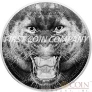 Republic of Sierra Leone LION series BIG FIVE Silver Coin $20 High